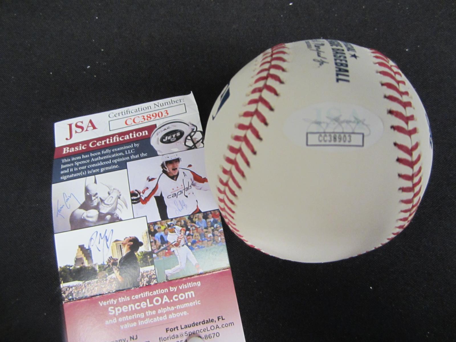 Wander Franco signed ROMLB baseball JSA COA