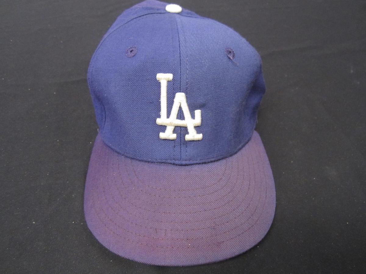 LA Dodgers Game Worn Game Hat #25 FSG COA