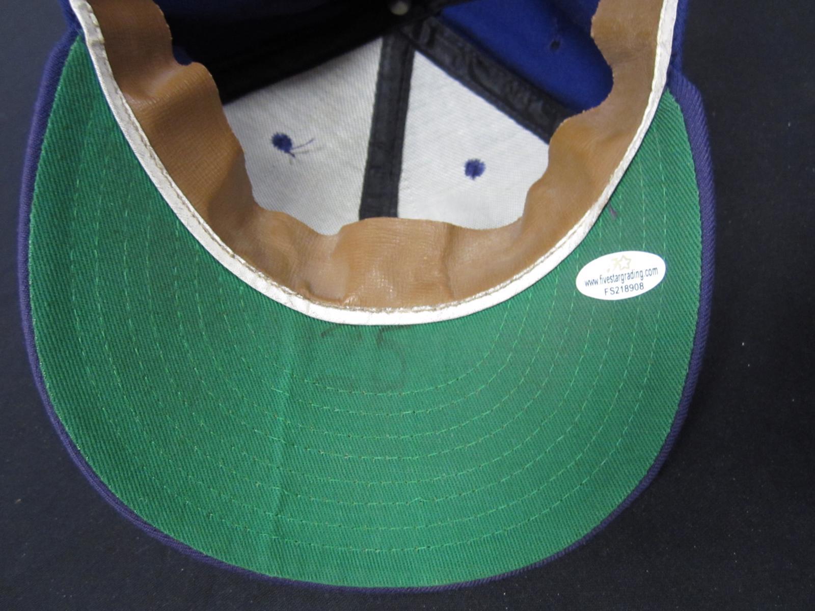 LA Dodgers Game Worn Game Hat #25 FSG COA