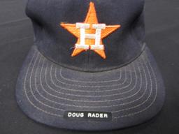 Doug Rader Astros game worn hat FSG COA