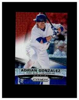 2012 Prizm Adrian Gonzalez RWB Prizm