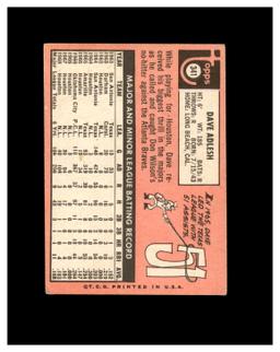 1969 Topps #341 Dave Adlesh
