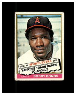 1976 Topps Traded #380T Bobby Bonds