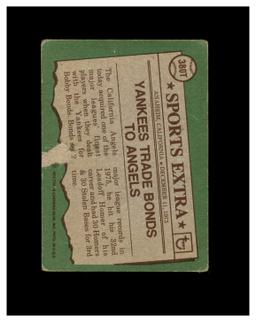 1976 Topps Traded #380T Bobby Bonds