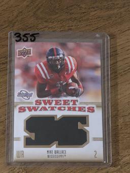 2010 UD Sweet Spot MIKE WALLACE  S Swatches