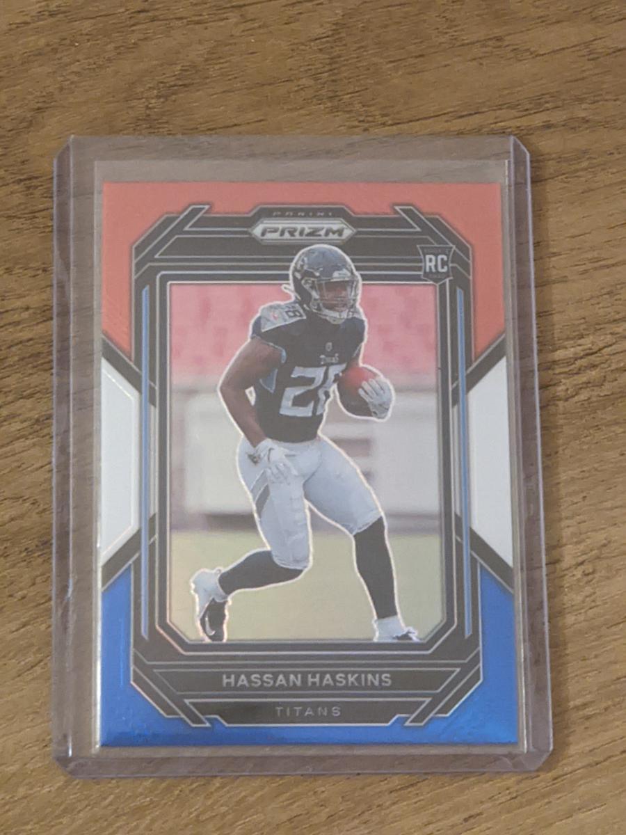 RC 2022 SP Hassan Haskins ROOKIE -r/w/b prizm