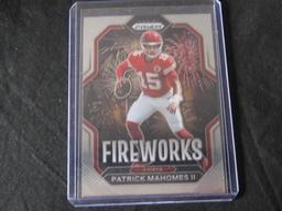2022 PANINI PRIZM PATRICK MAHOMES FIREWORKS CHIEFS