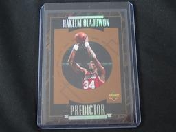 1996 UPPER DECK PREDICTOR HAKEEM OLAJUWON ROCKETS