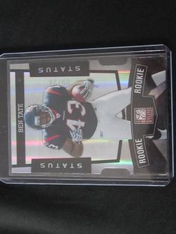 2010 DONRUSS ELITE BENTATE RC SSP /24 SILVER STATUS DIE CUT TEXANS
