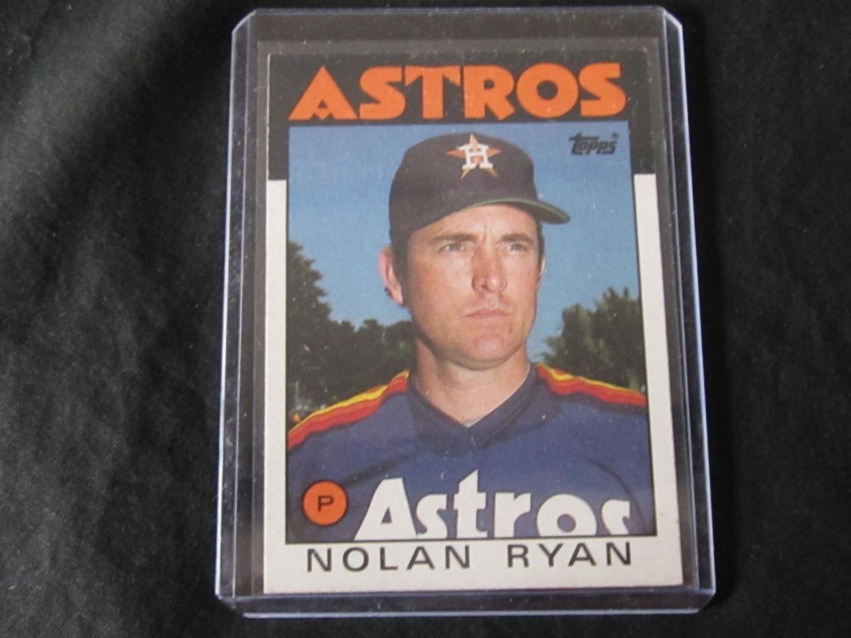 1986 TOPPS NOLAN RYAN ASTROS