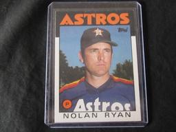1986 TOPPS NOLAN RYAN ASTROS