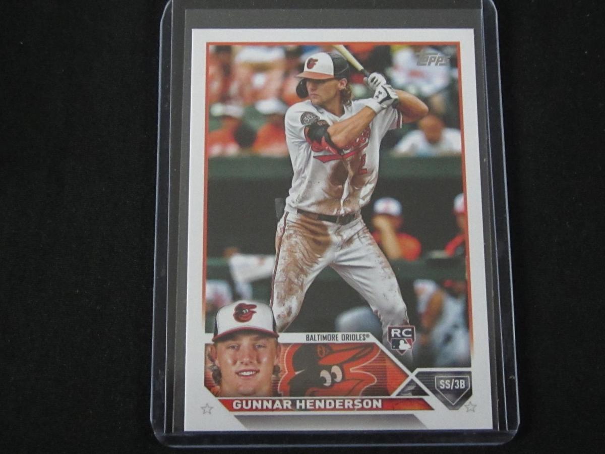 2023 TOPPS GUNNAR HENDERSON RC ORIOLES