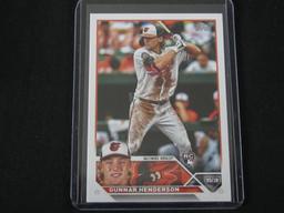 2023 TOPPS GUNNAR HENDERSON RC ORIOLES