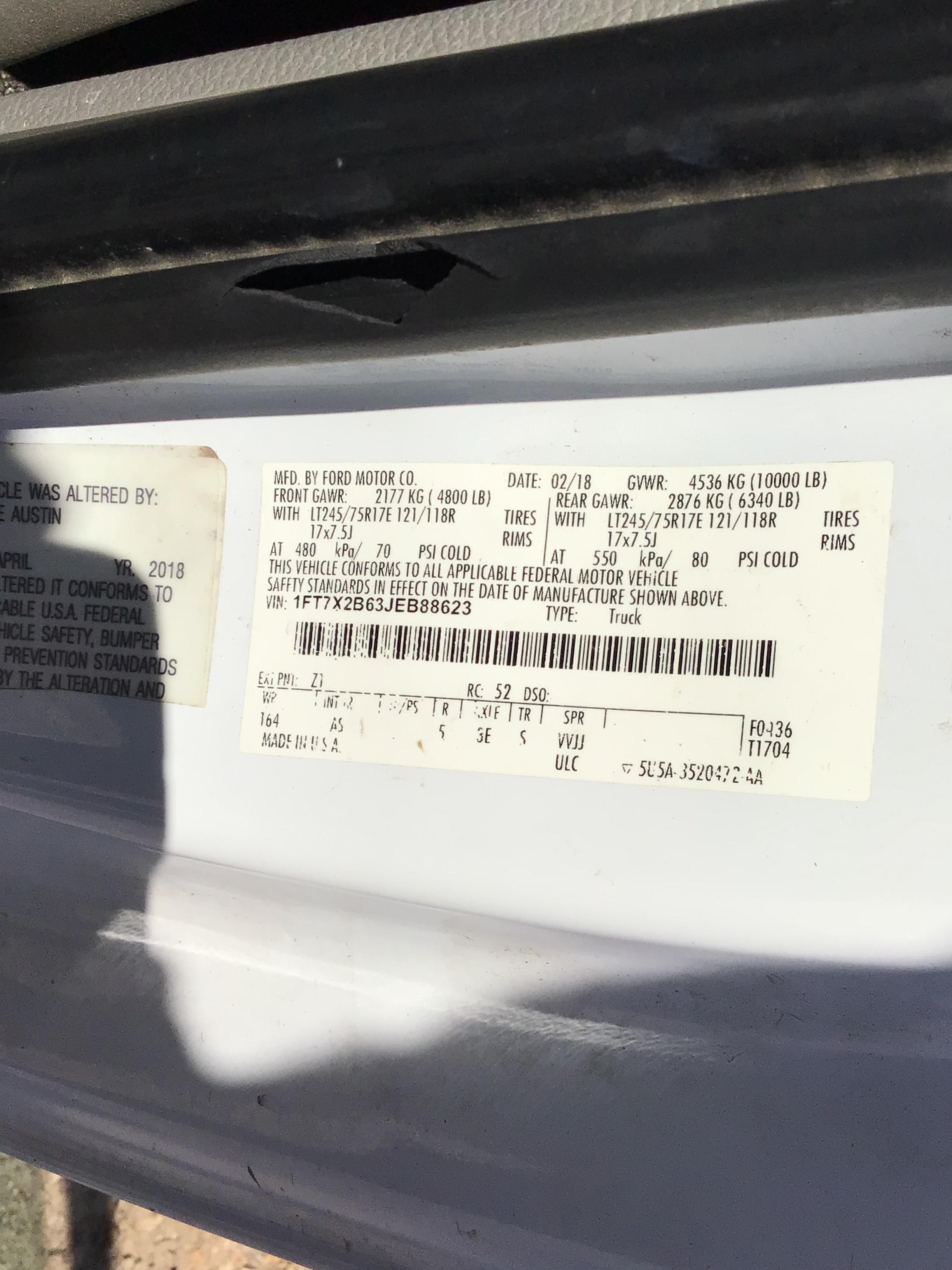 2018 F-250