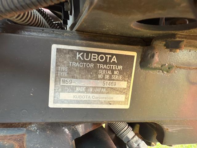Kubota M59 Backhoe
