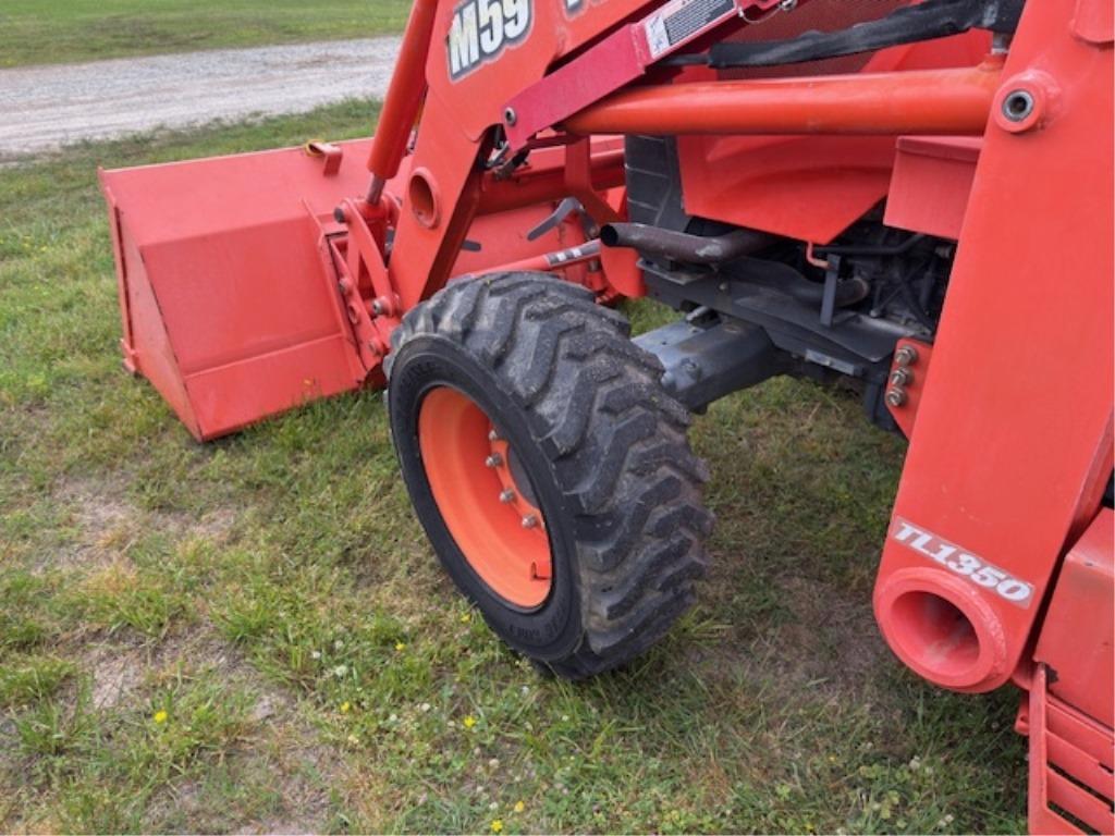 Kubota M59 Backhoe
