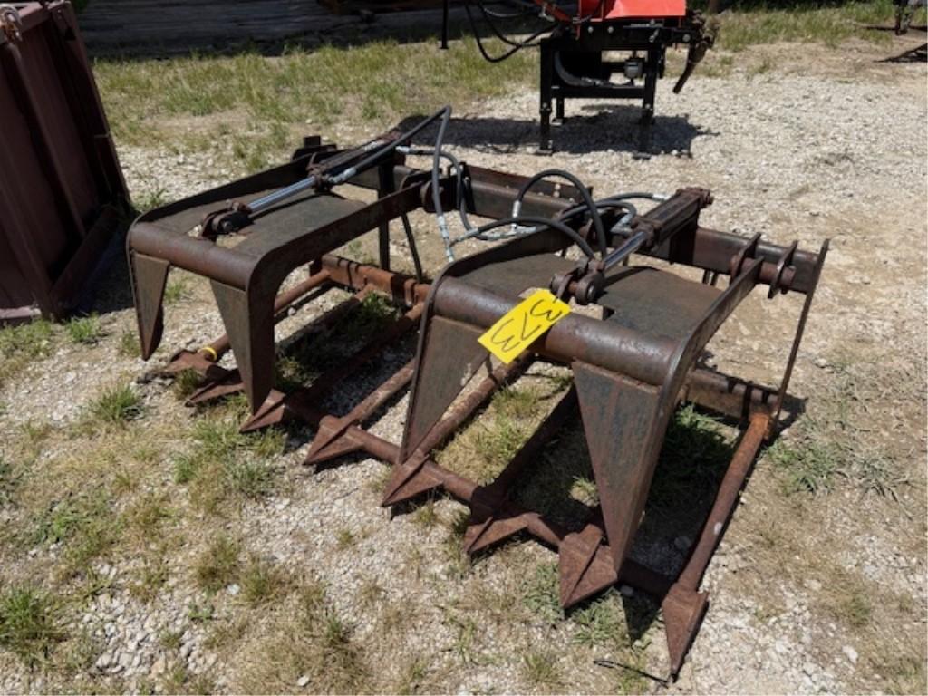 60" dual Cylinder Grapple