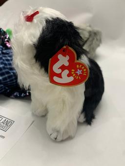 Five Beanie Babies Poofie, Scary, Beani, Bride And Groom