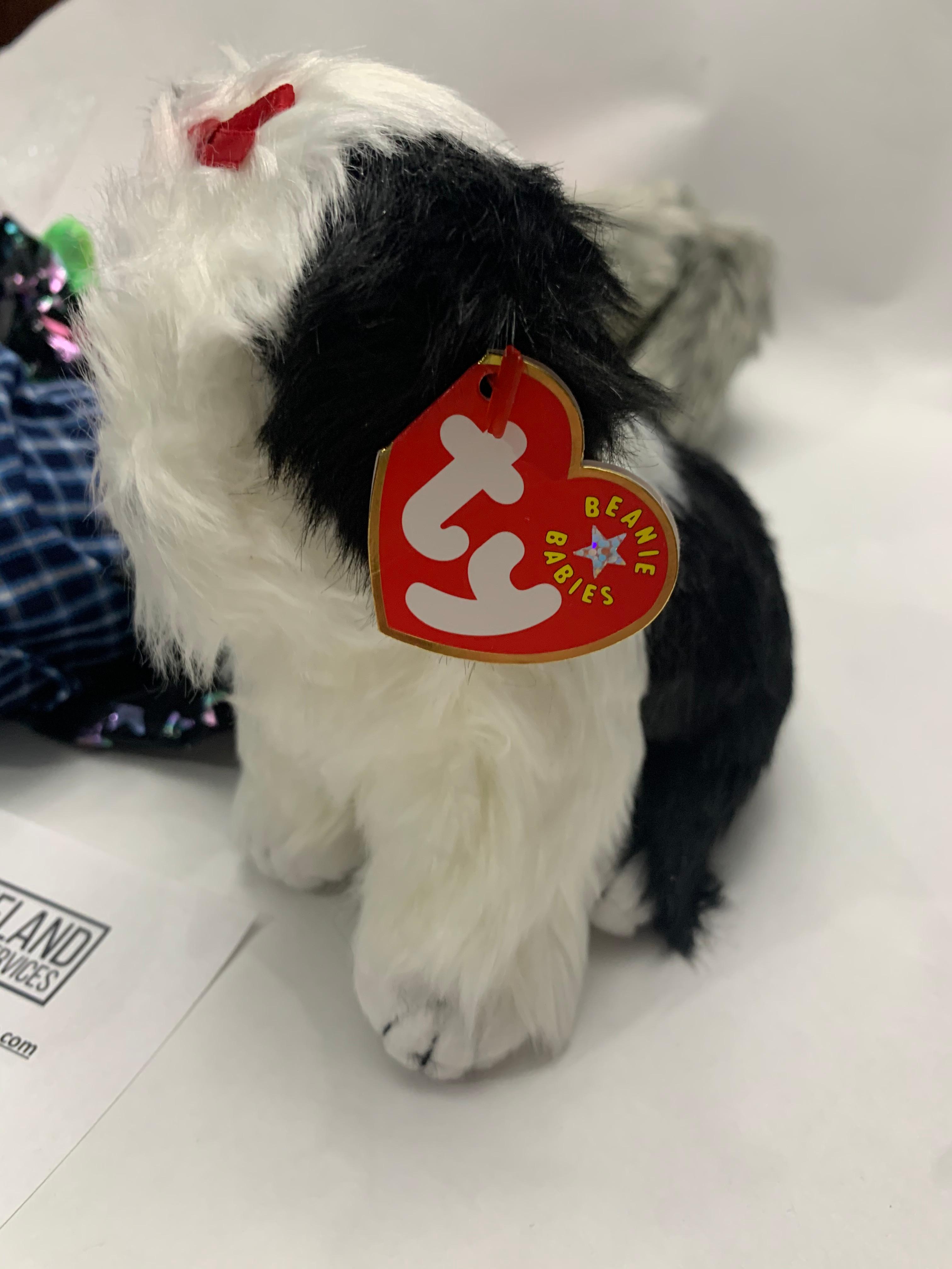 Five Beanie Babies Poofie, Scary, Beani, Bride And Groom