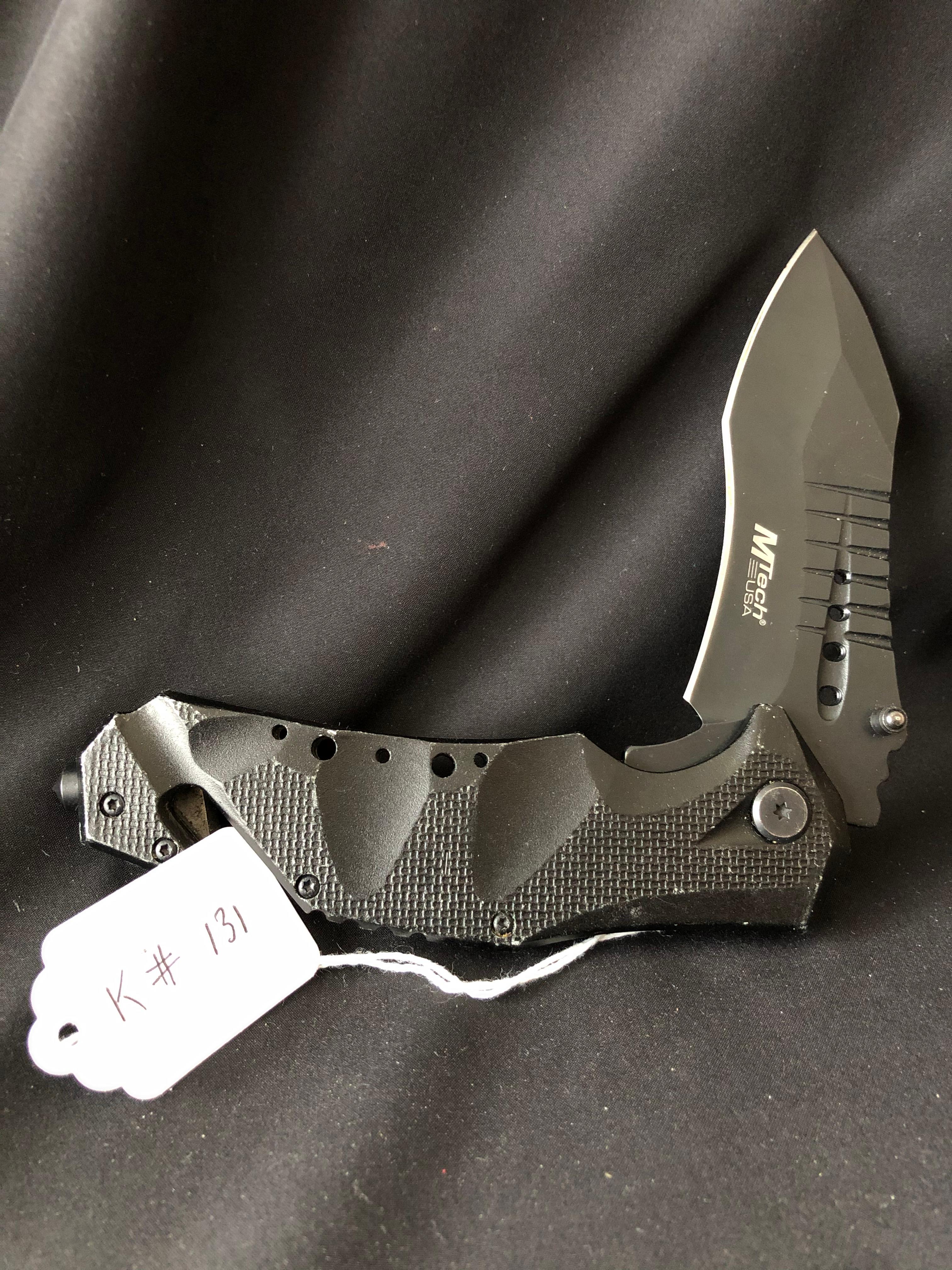 Mtech A845 Spring Assisted Rescue Knife