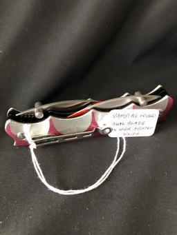 Vampire Lovers Dual Blade Trigger Assisted Knife