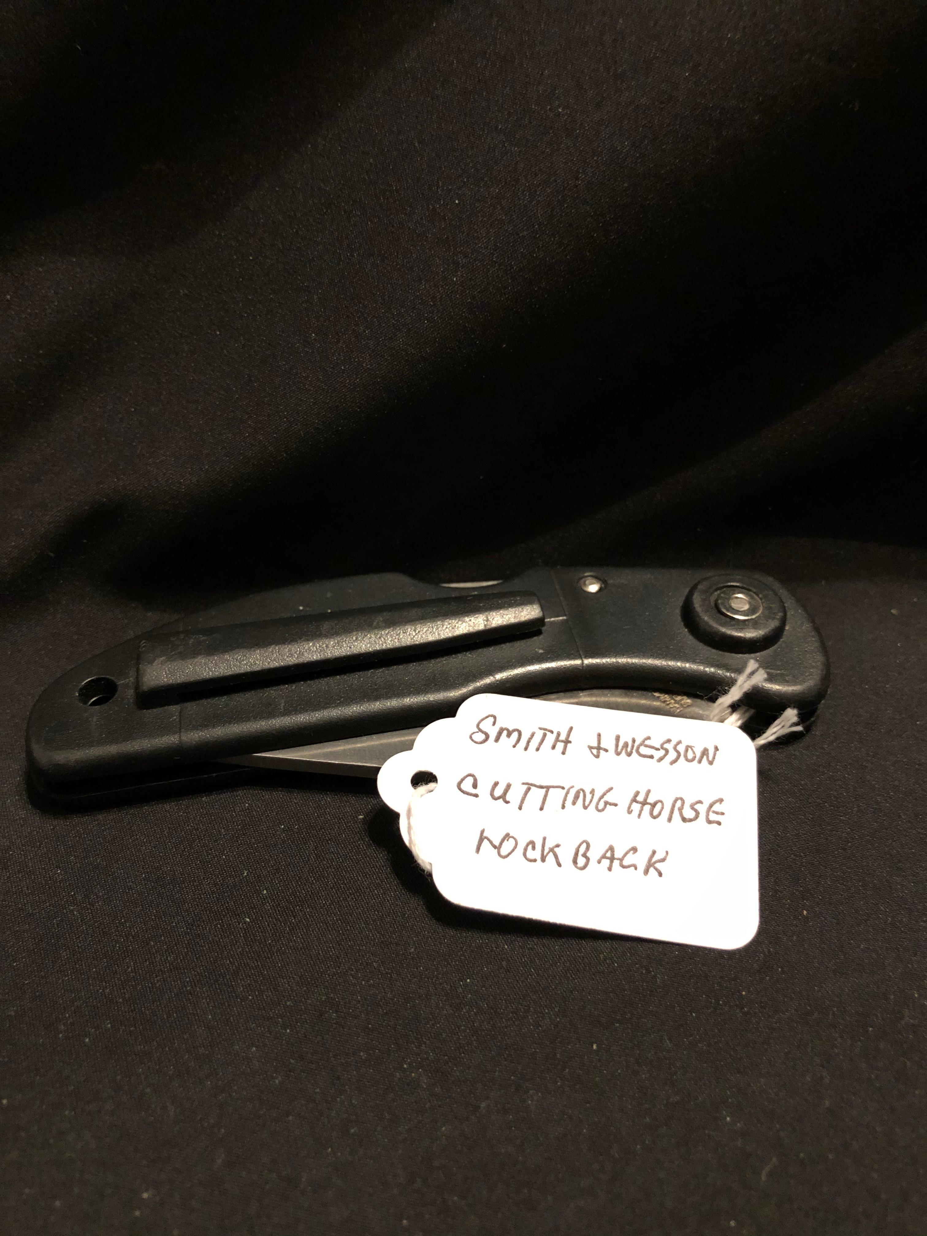 Smith & Wesson Cutting Horse Lockback