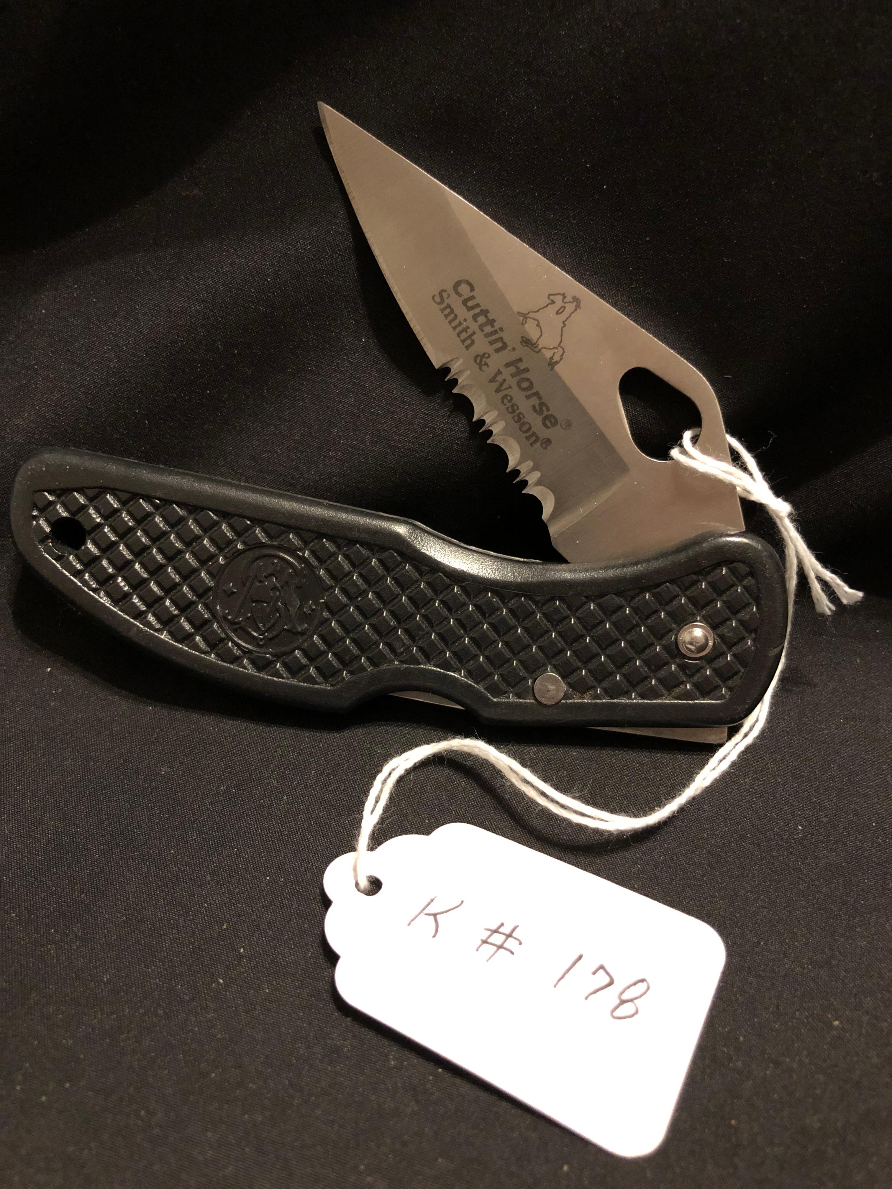 Smith & Wesson Cutting Horse Lockback