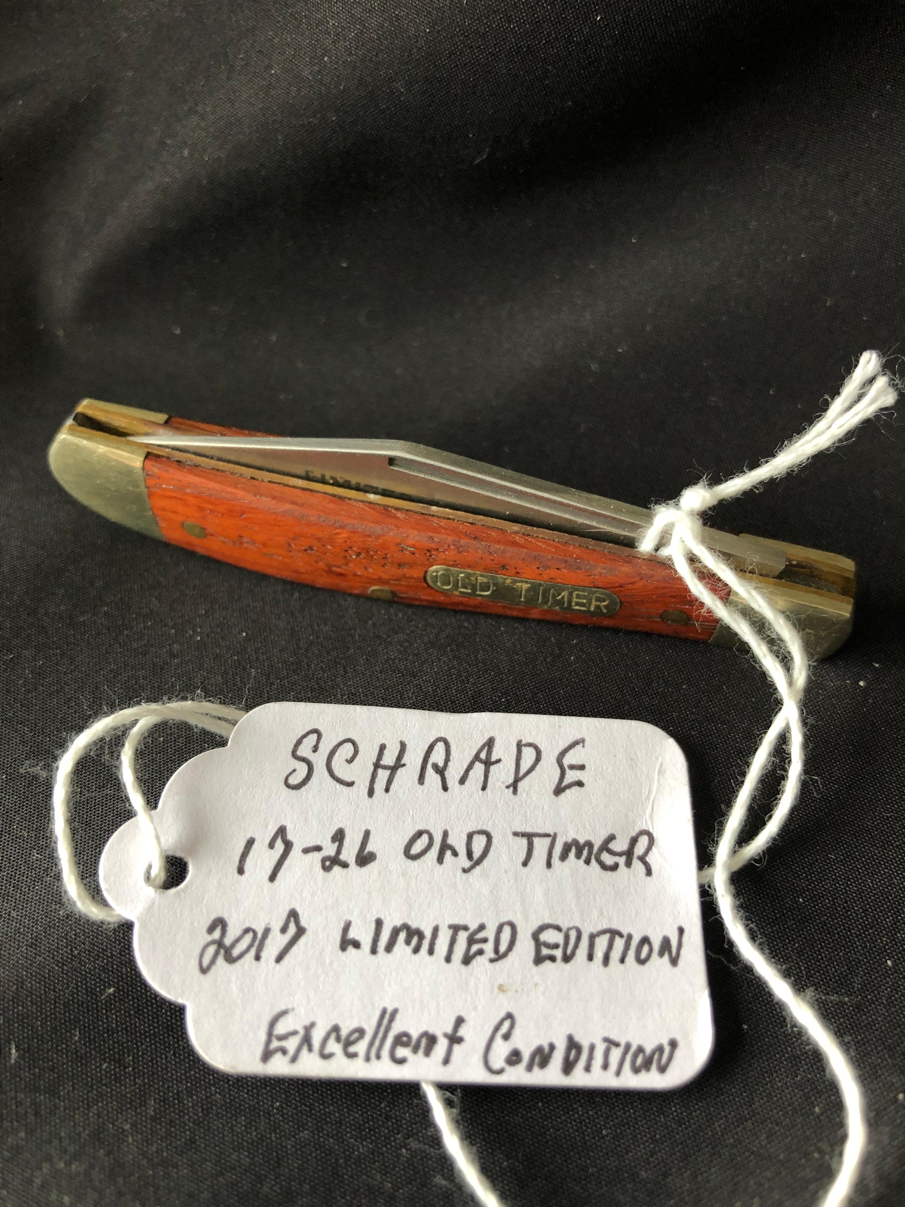 Schrade 17-26 Oldtimer 2017 Limited Addition