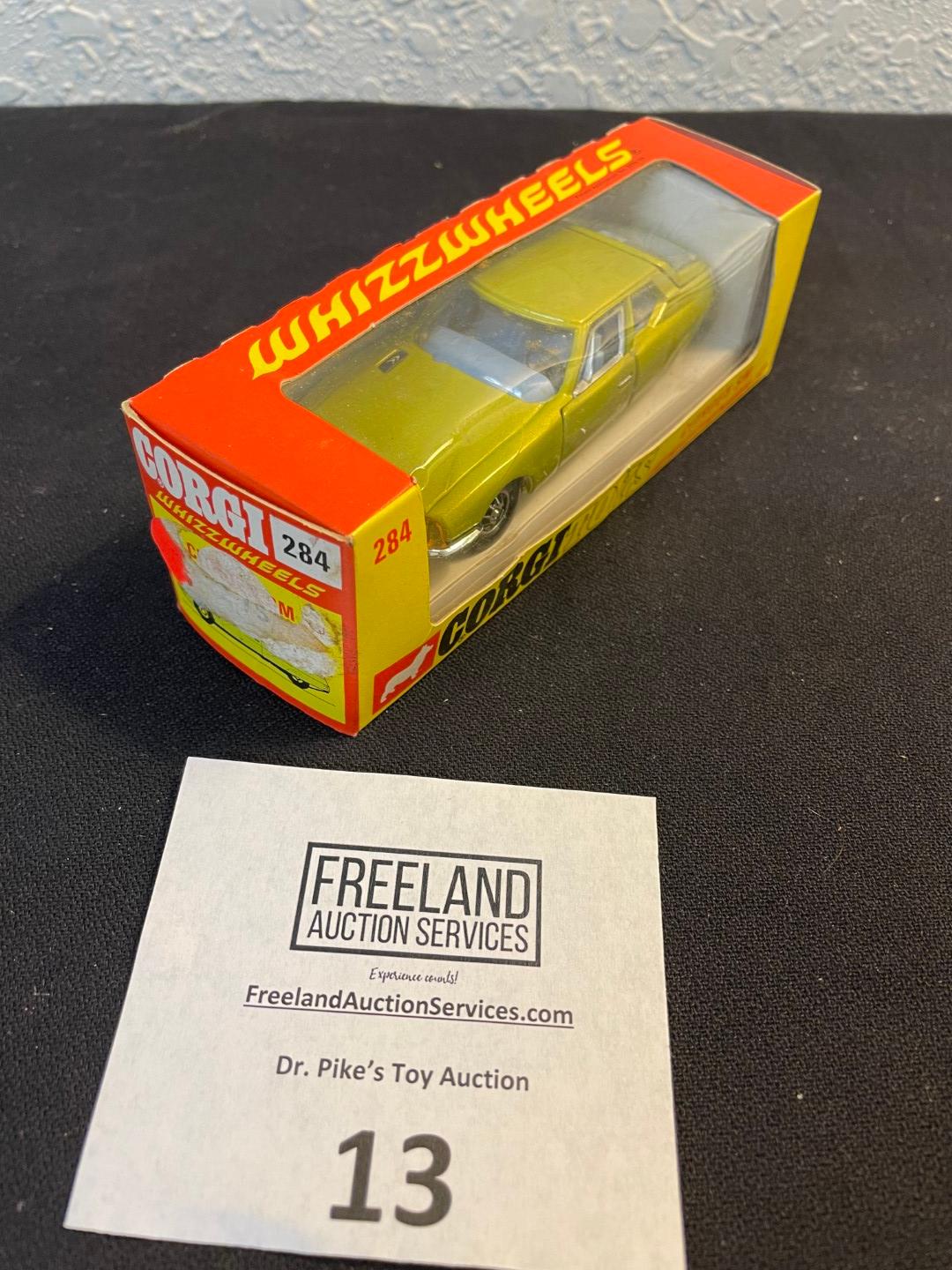 Corgi Toys YELLOW Citroen SM WHIZZWHEELS New In Package model 284