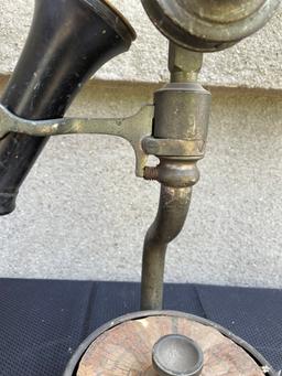 1890s CLARK Candlestick unusual Telephone