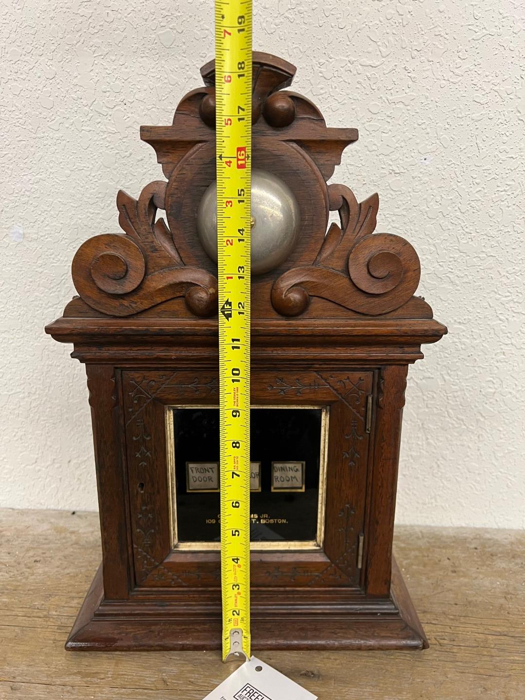 1880s Charles Williams, Jr. Annunciator 109 Court St BOSTON