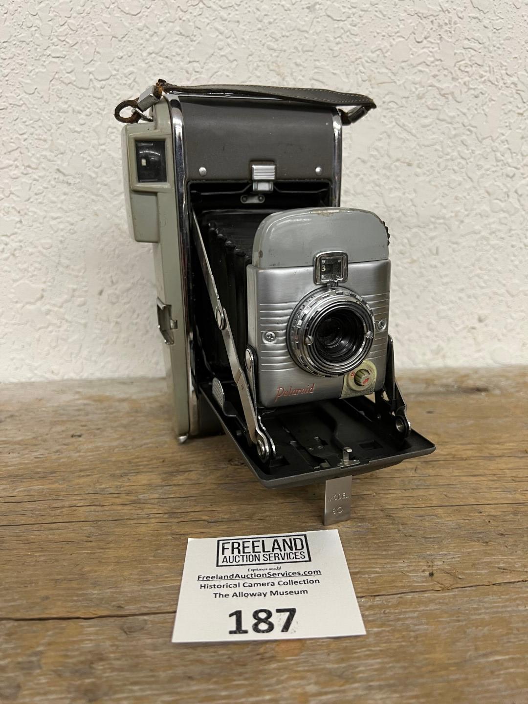 Unique 1950s Polaroid folding camera