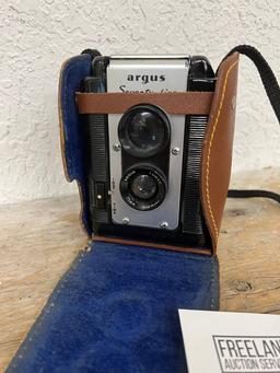 Argus Seventy-Five camera in case