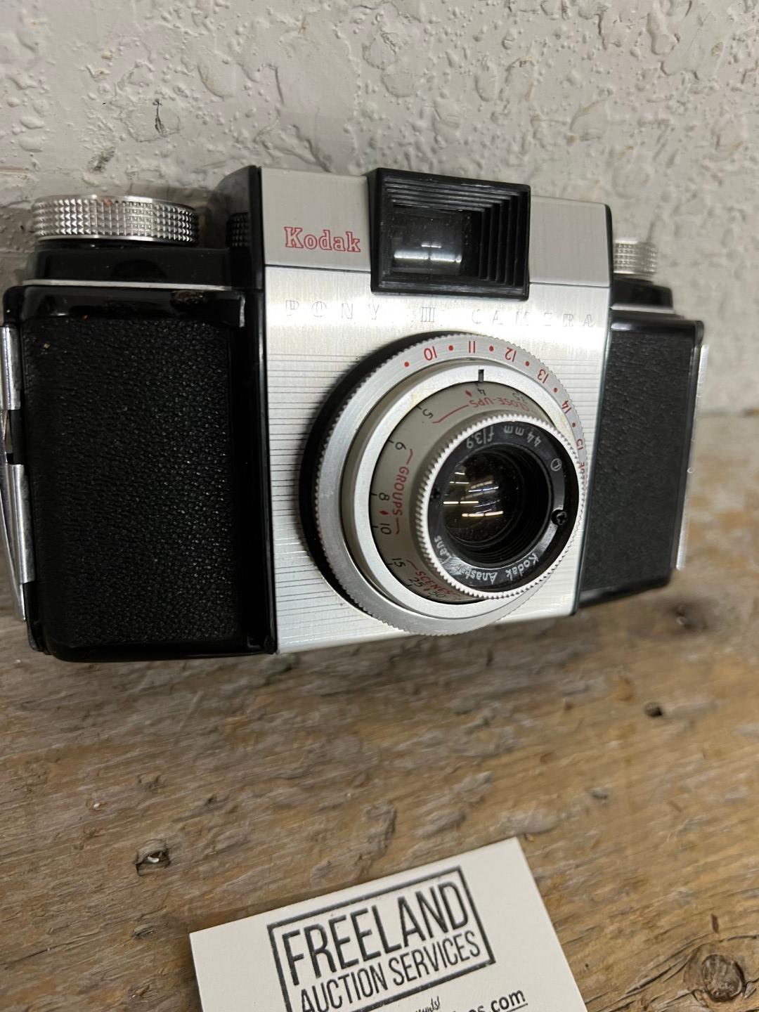 Kodak Pony II Camera mid century