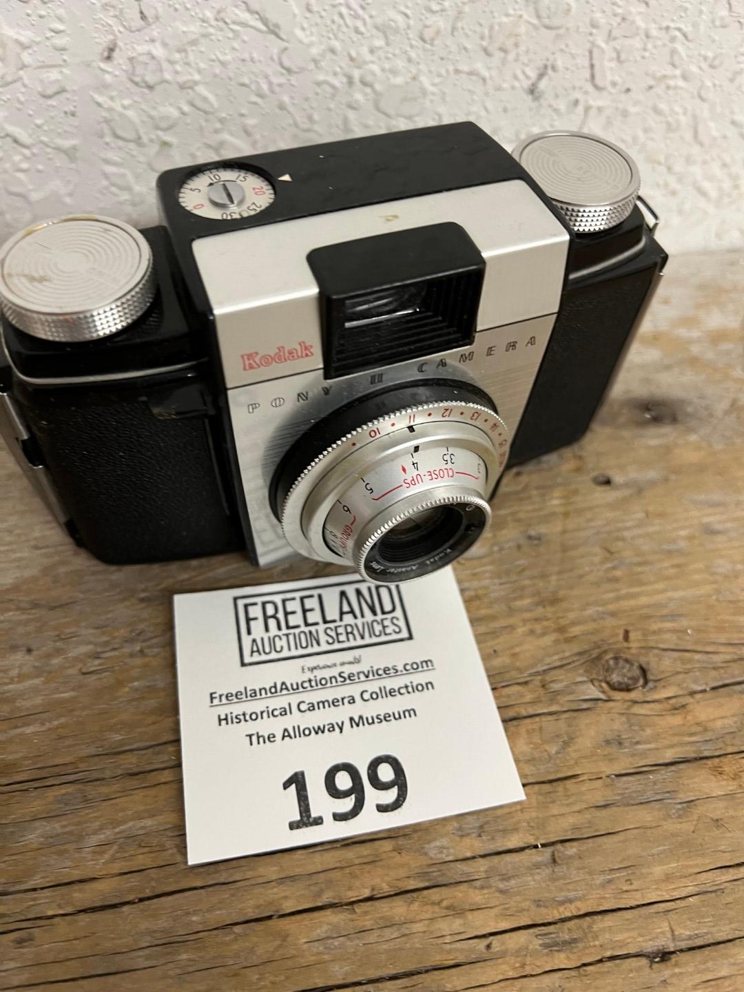Kodak Pony II Camera mid century