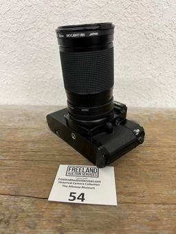 Nikomat Camera with Nikon Zoom 28-85mm t 3.5-45 lens