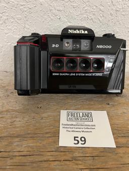 Nishika 3-D N8000 30mm quadra lens system Made in Japan camera
