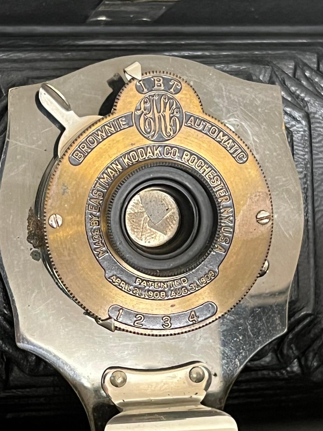1909 BROWNIE IBT AUTOMATIC Eastman KODAK Co. art deco camera