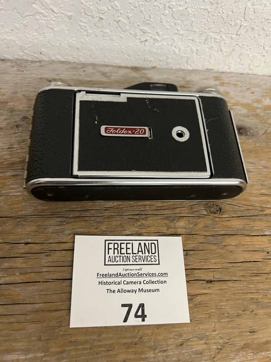 Foldex-20 vintage camera