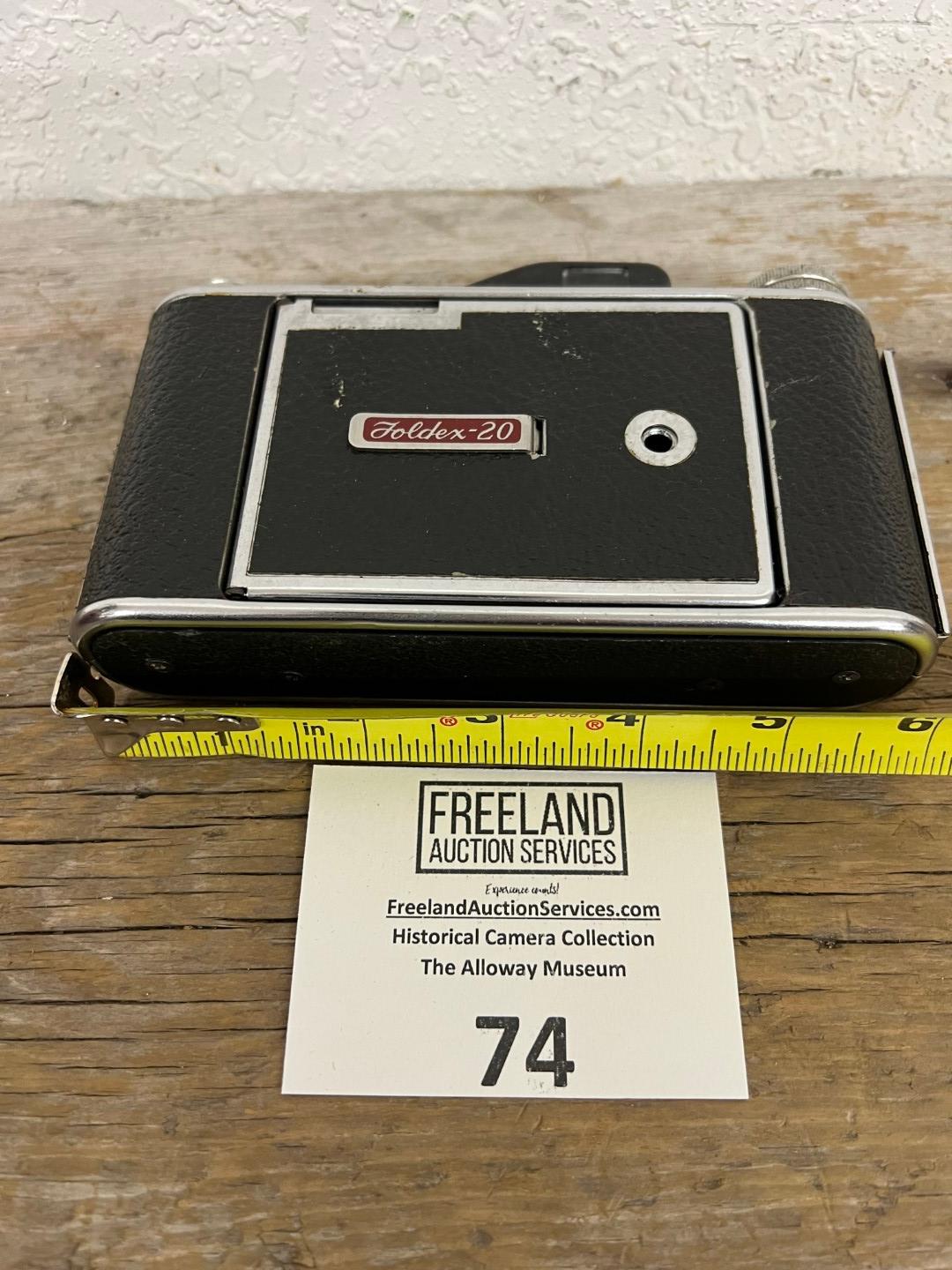 Foldex-20 vintage camera