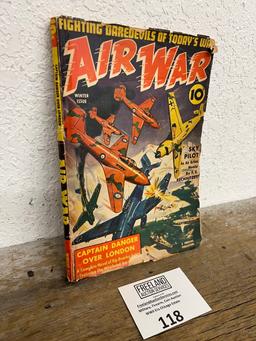 Air War WINTER ISSUE Sky Pilot By F.E. Rechnitzer Captain Danger