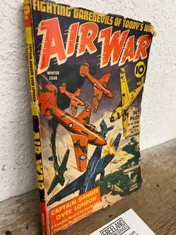 Air War WINTER ISSUE Sky Pilot By F.E. Rechnitzer Captain Danger
