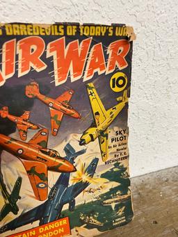 Air War WINTER ISSUE Sky Pilot By F.E. Rechnitzer Captain Danger