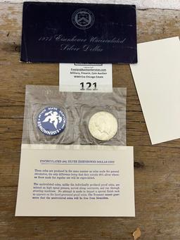 1971 Eisenhower Uncirculated SILVER DOLLAR Proof