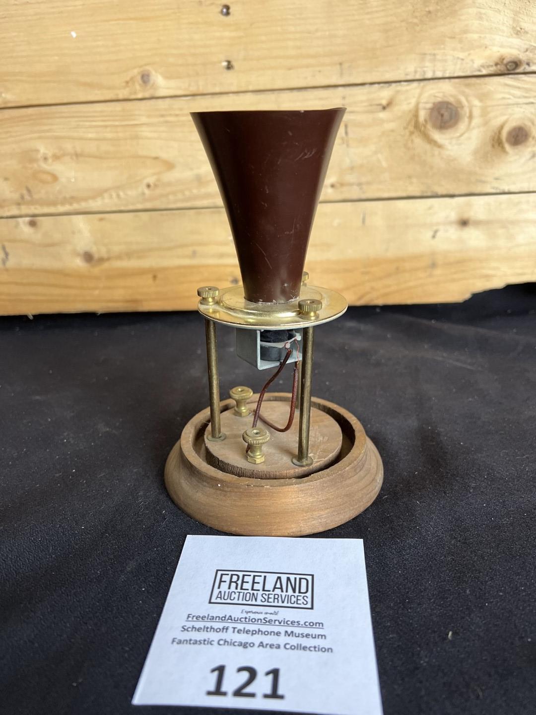 Model of Bell Laboratories early piece of telephony history