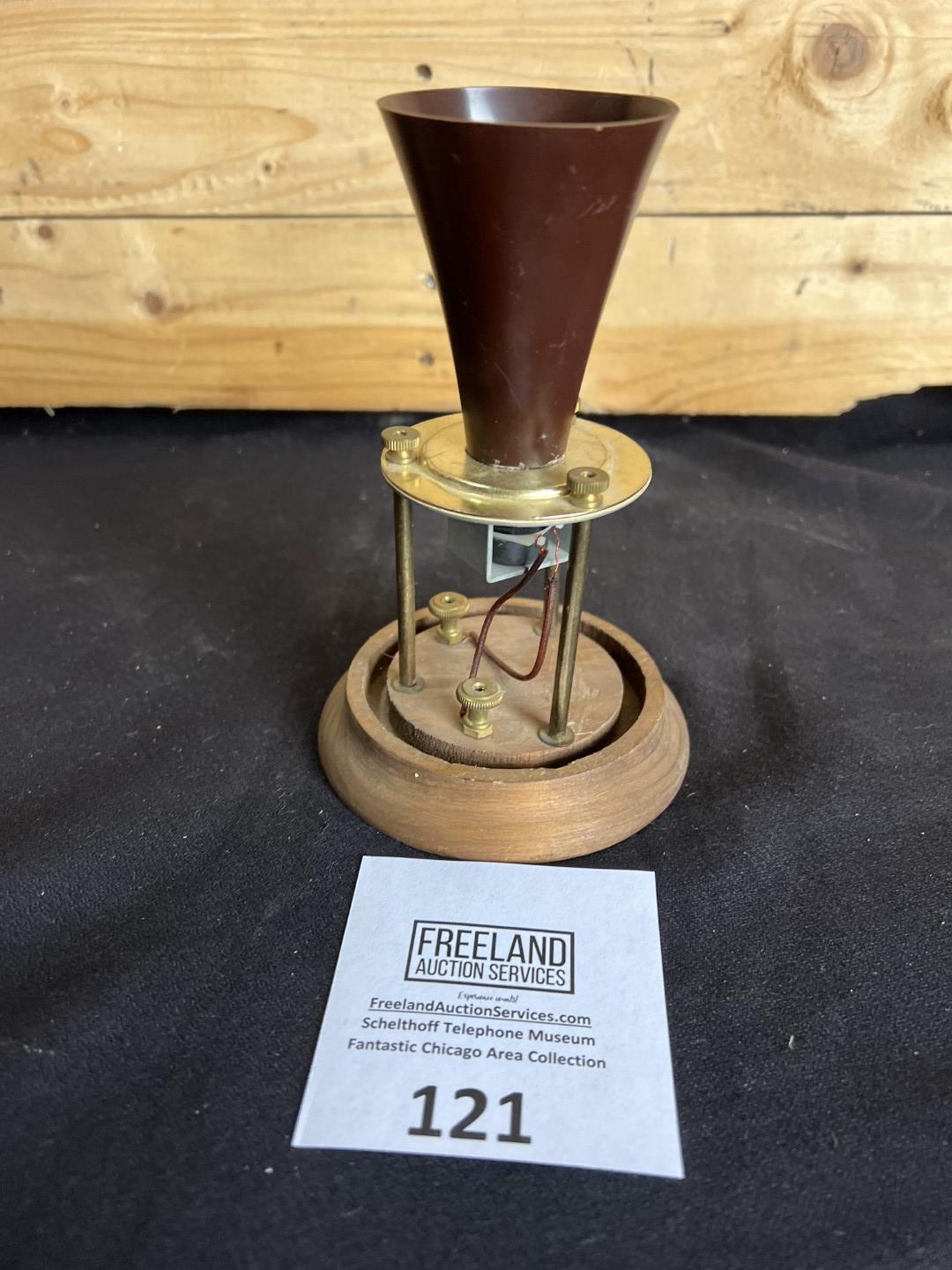 Model of Bell Laboratories early piece of telephony history