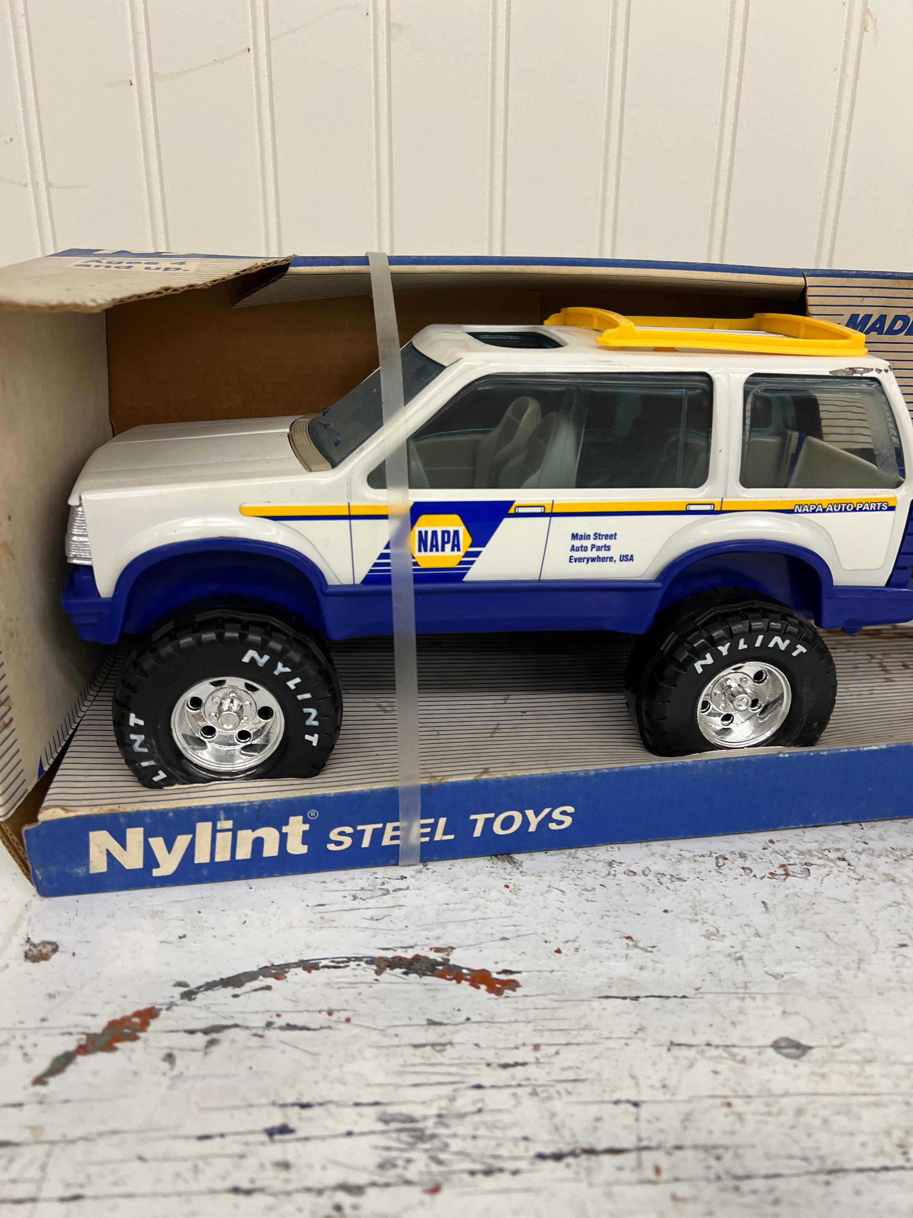 1980s Nylint NAPA 4X4 Power Prop Combo Steel Toys in original factory box