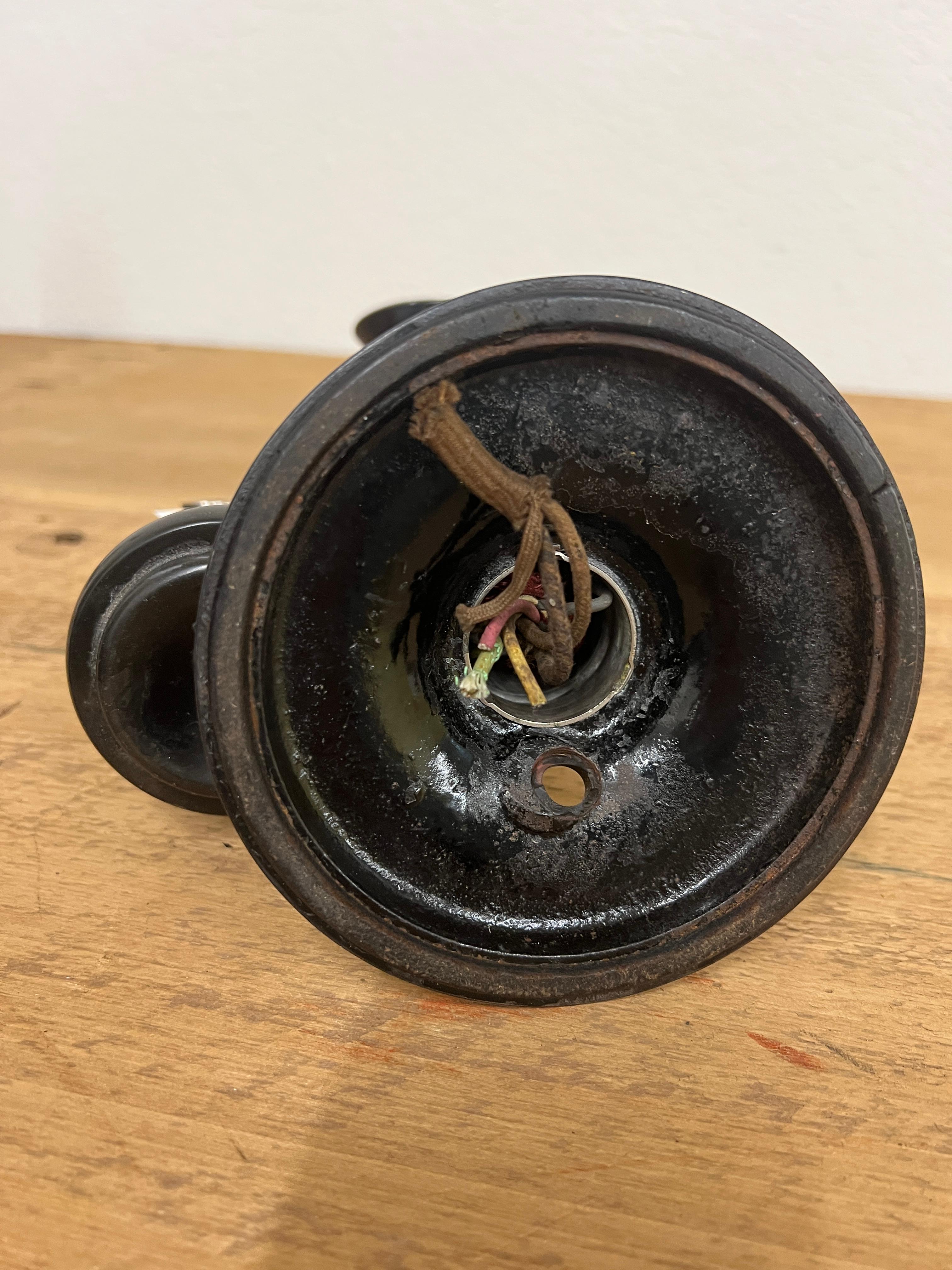 North Electric 1903 nickel candlestick telephone with THICK Shaft