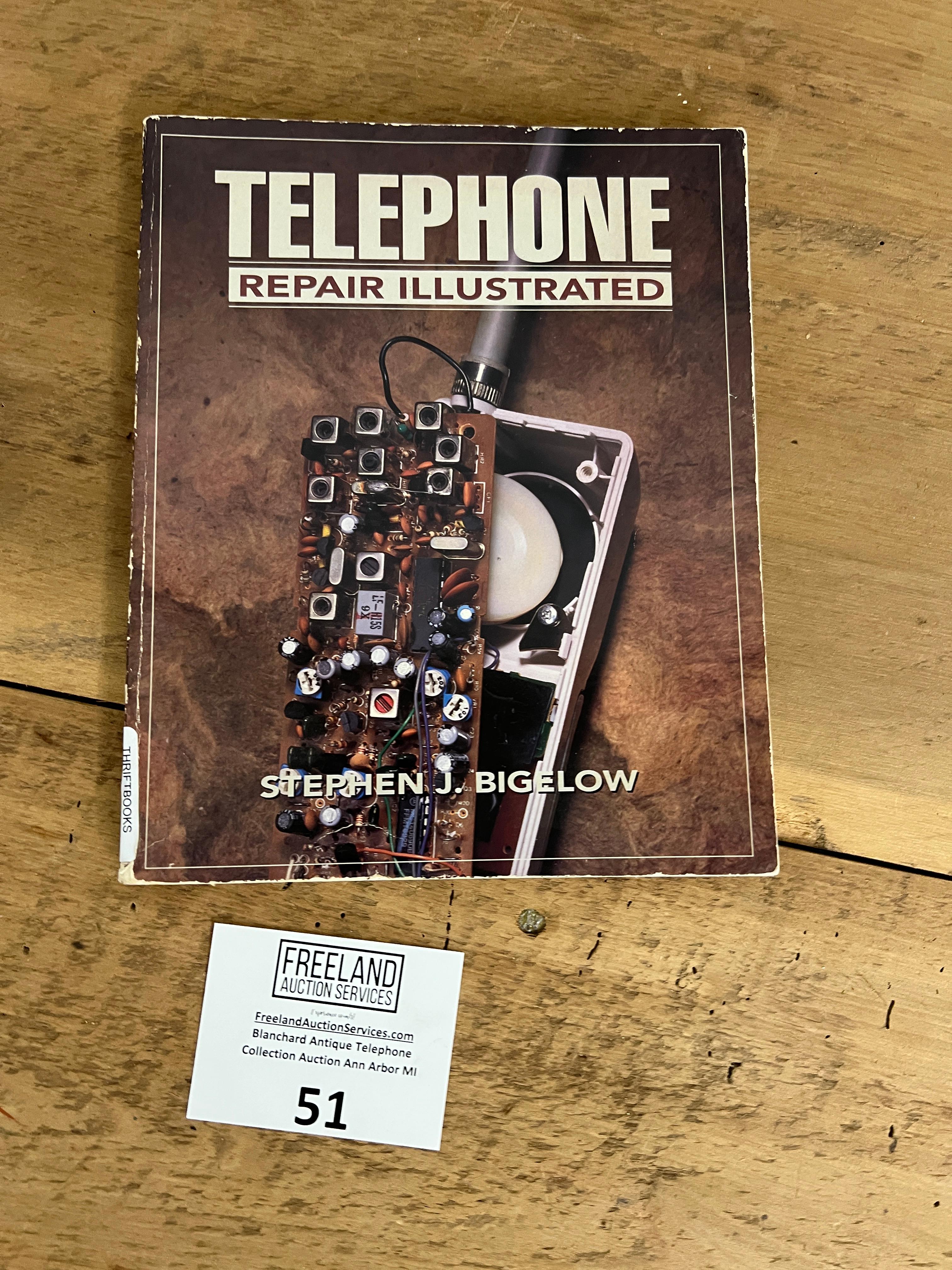 Telephone Repair Illustrated book by Stephen Bigelow