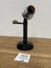 Kellogg Switchboard Chicago Candlestick Telephone with copper mouthpiece